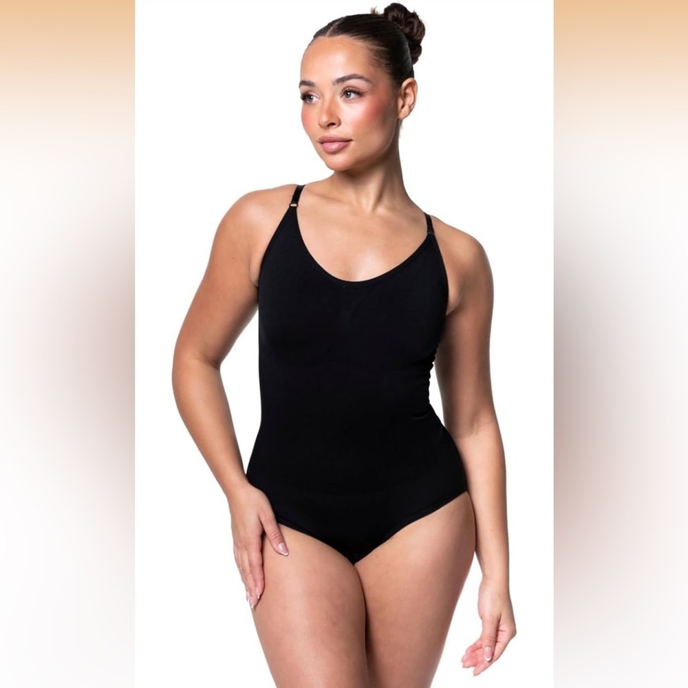 Hey shape snatched Women’s Shapewear Bodysuit seamless sculpting waist XXL/ 0221